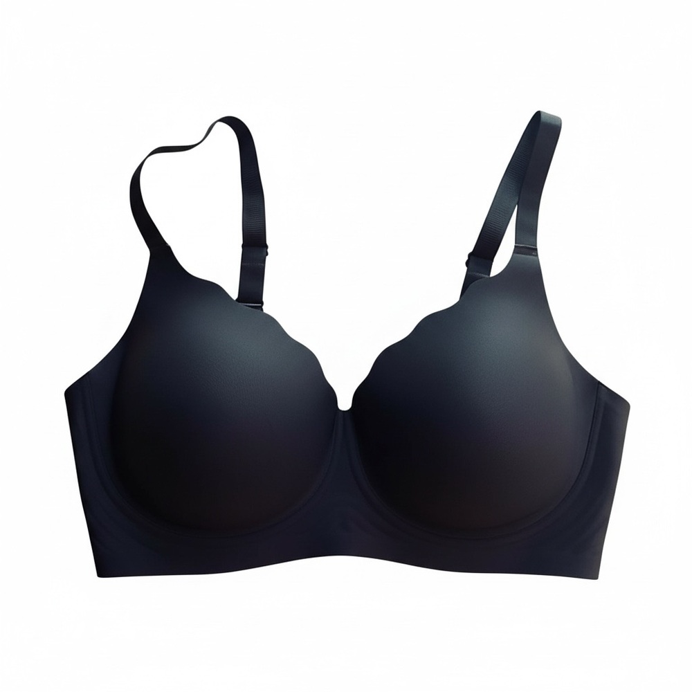 NEW Avidlove Large Wireless Comfort Bra Everyday Support Bra Black